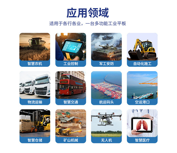 j9国际站集团智显10寸车载工业平板的行业应用